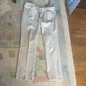 Liz Claiborne soft cream/golden jeans